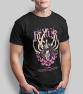 Fleur Nico Robin Anime Half Sleeve T-Shirt